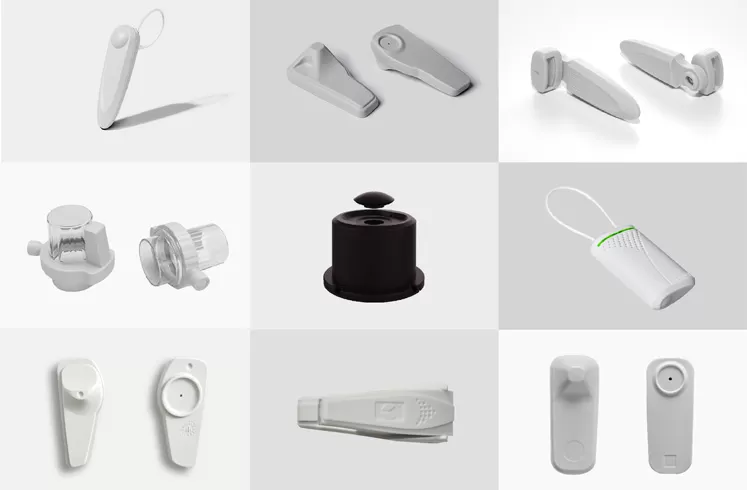 How do RFID+EAS dual-frequency tags enhance security and operational efficiency across retail and logistics?