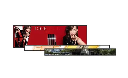 Century Launches the new Full Color Strip LCD Screens Serie to enhance Marketing effects and Improve Shopping experiences