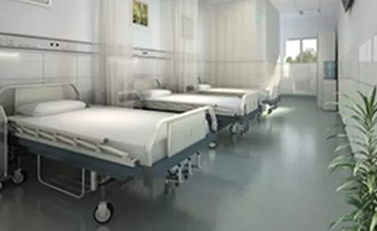 Hospital linen electronically tagged to stop losses